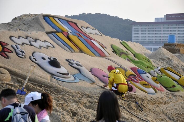 Lễ hội cát ở Haeundae