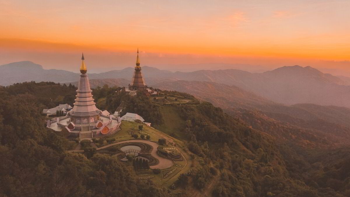 Hoàng hôn ở Chiang Mai