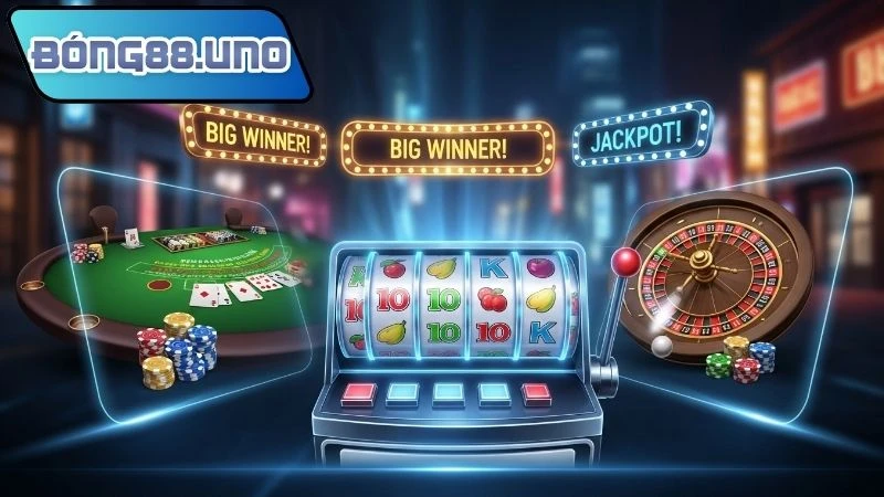 Trò chơi casino Bong88 hấp dẫn