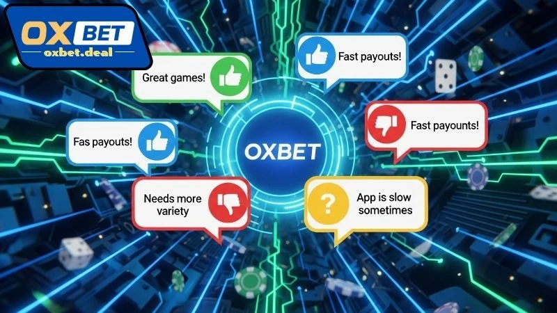 Phản hồi người chơi Oxbet về dịch vụ hỗ trợ