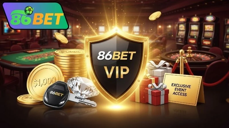Ưu điểm khi là thành viên VIP 86bet